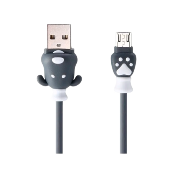 USB кабель REMAX Fortune (IPhone5/6/7/SE) RC-106i Серый