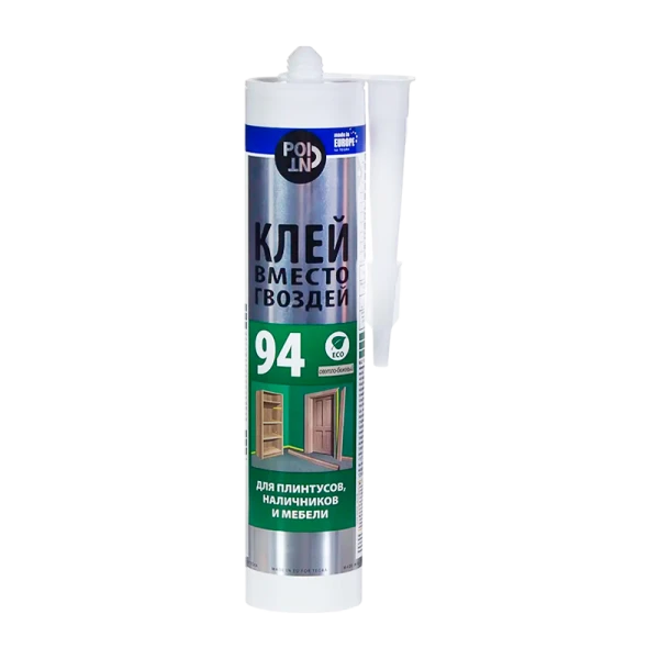 Клей POINT 94 вместо гвоздей 280мл универсальный экологический (1/12)