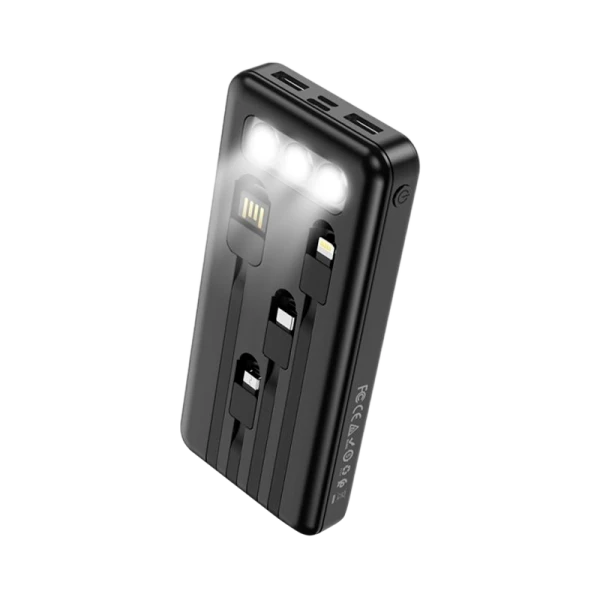 Внешний аккумулятор HOCO J77 10000mAh дисплей черный