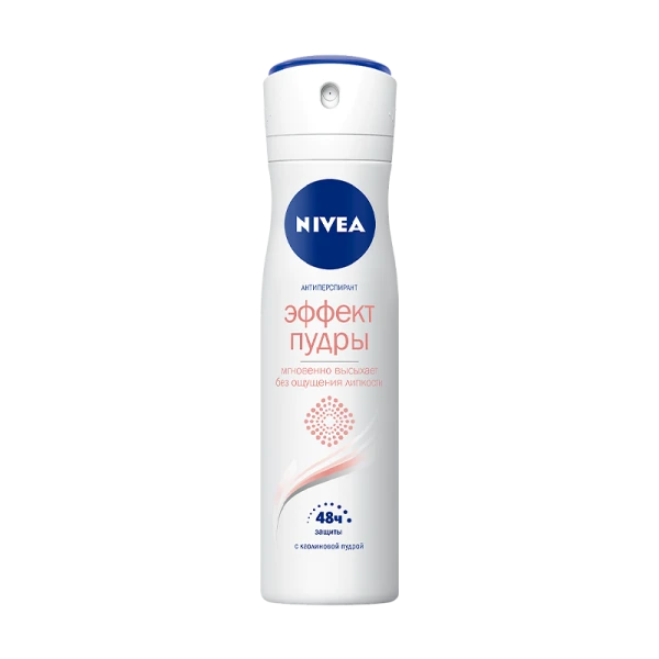 Дезодорант женский Nivea эффект пудры Deo спрей 150мл (1/6)