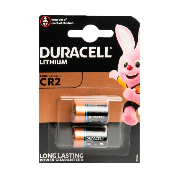 Батарейка Duracell CR2 BL2 Lithium 3V (2/20/100)