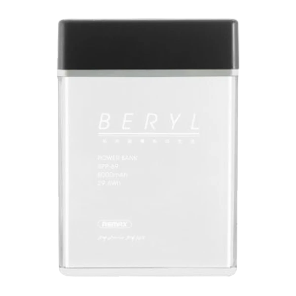 Внешний аккумулятор Remax RPP-69 Beryl 8000mAh 2.0A 2USB белый