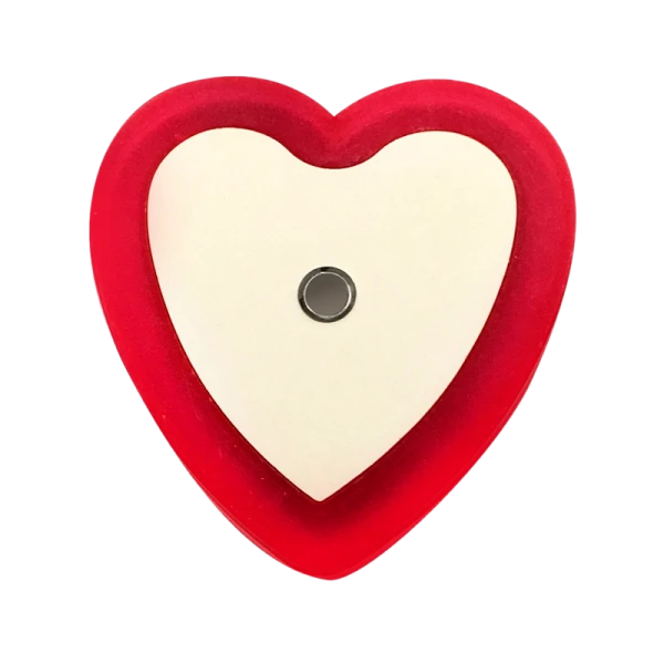 Ночник Camelion NL-263 "Сердце с фотосенсором" 0.6W 220V в розетку красный (1/30/120)