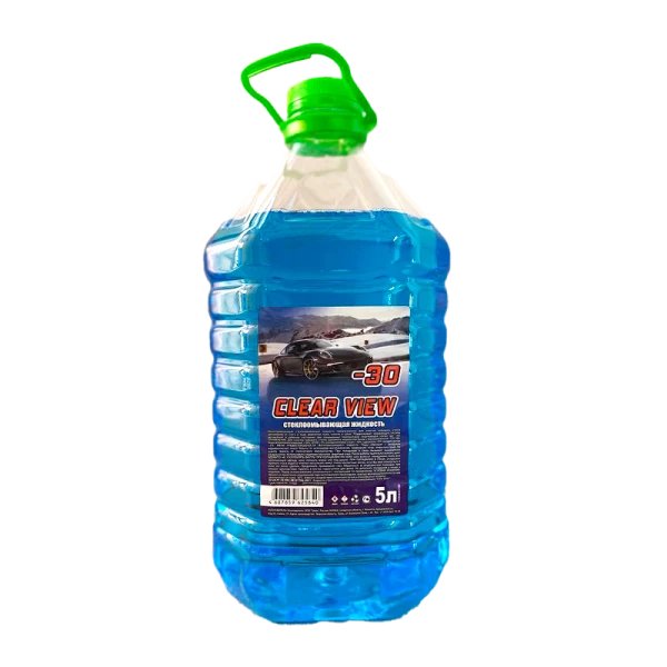 Незамерзайка «Clear View» 5 л. марки "-30" зел. кр (1/4/144)