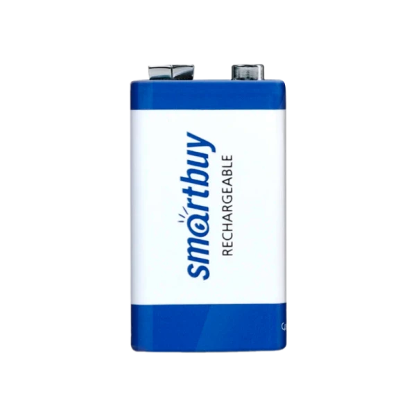 Аккумулятор бытовой Smartbuy Крона 6F22 9V BL1 NI-MH 280mAh (1/25/200)