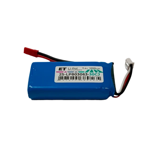 Аккумулятор ET 2S-LP803063-30CJ Li-Pol, 7.4В, 1200мАч