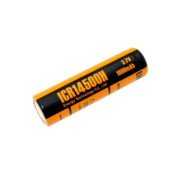 Аккумулятор ET ICR14500H 14.1*50.0, 1000mAh, Li-Ion