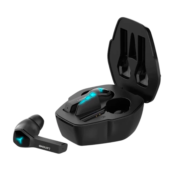 Наушники внутриканальные Lenovo HQ08 bluetooth 5.0 с микр. игровые черный