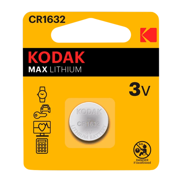 Батарейка Kodak MAX CR1632 BL1 Lithium 3V (1/60/240/36000)