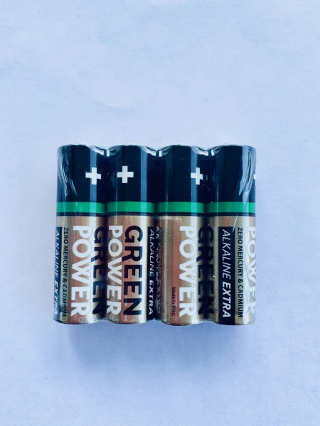 Батарейка Green Power LR03 AAA Shrink 4 Heavy Duty 1.5V (4/60/960)