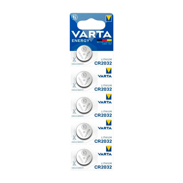Батарейка Varta ENERGY CR2032 BL5 Lithium 3V (6032) (5/100/500)