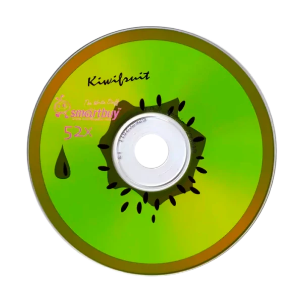 Диск CD-R Smartbuy Fresh-Kiwifruit 52x 80min 50шт. cake box (50/250)