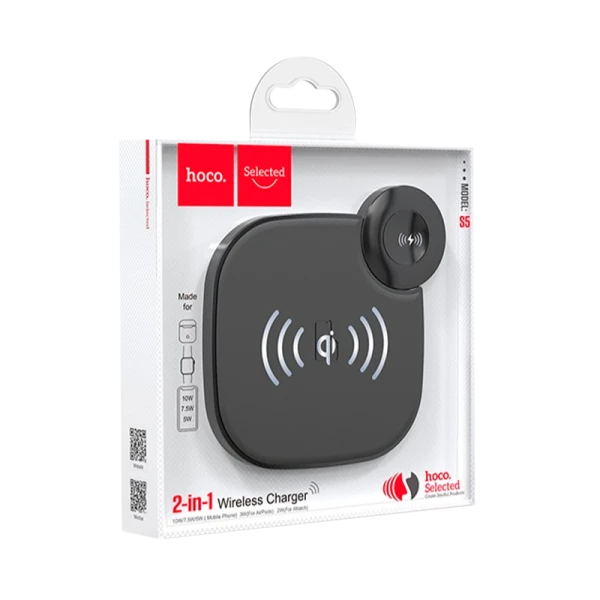 Беспроводное З/У HOCO S5 2.0A 5W Apple Watch черный (1/34)