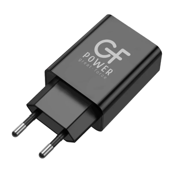 Сетевое З/У GFPower GF21M 1USB/microUSB 3.0A QC3.0 черный (48/192)