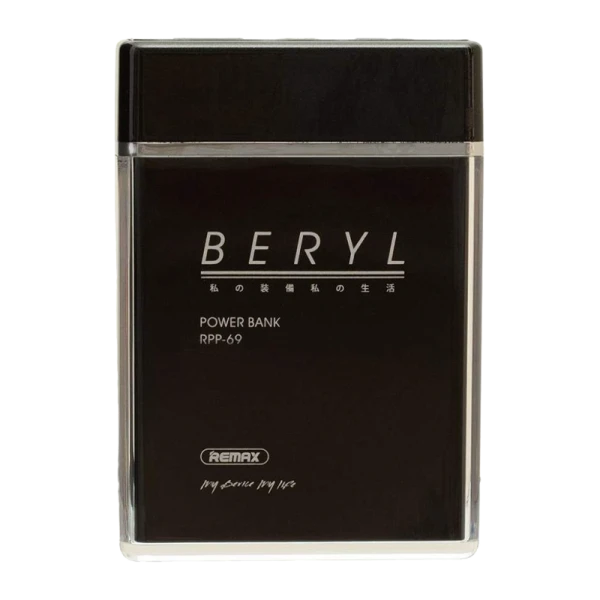 Внешний аккумулятор Remax RPP-69 Beryl 8000mAh 2.0A 2USB черный