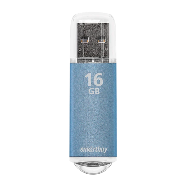 Флеш-накопитель Smartbuy V-Cut 16GB USB2.0 пластик синий