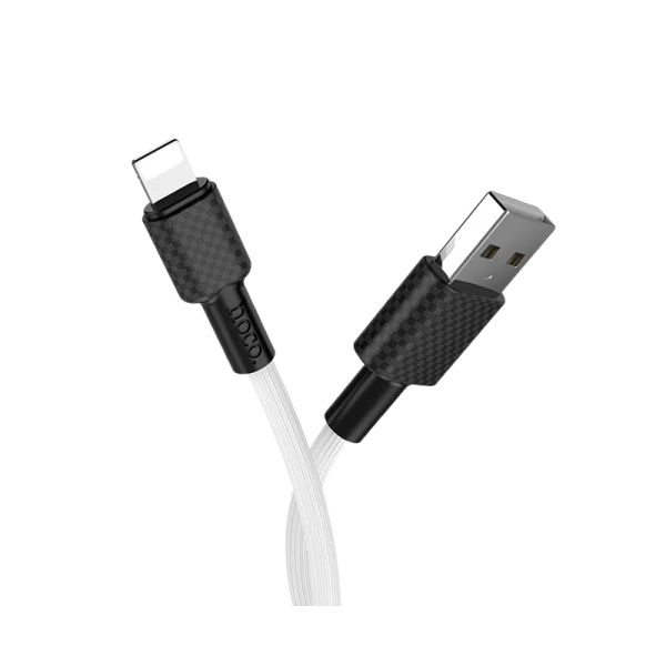 Кабель HOCO X29 USB (m)-Lightning (m) 1.0м 2.0A TPE белый (1/33/330)
