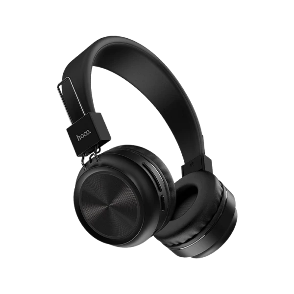 Наушники полноразмерные HOCO W25 bluetooth 5.0 с микр. microSD черный (1/10/30)