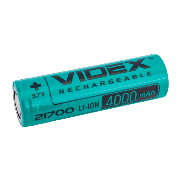 Аккумулятор Li-ion Videx 21700 bulk 4000mAh без защиты (1/25/300)
