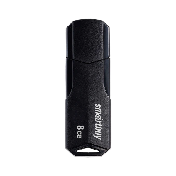 Флеш-накопитель Smartbuy Clue 8GB USB2.0 пластик черный