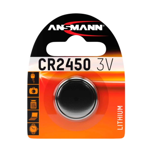 Батарейка ANSMANN&nbsp;&nbsp;CR2450&nbsp;&nbsp; BL1 (1/10/360)