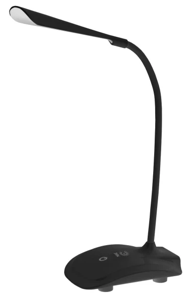 Светильник настольный ЭРА NLED-428 3W 220V 12LED на основании сенс. 3 ур.ярк. черный (1/12)