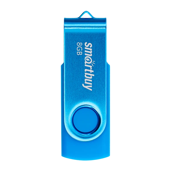 Флеш-накопитель Smartbuy Twist 8GB USB2.0 пластик синий