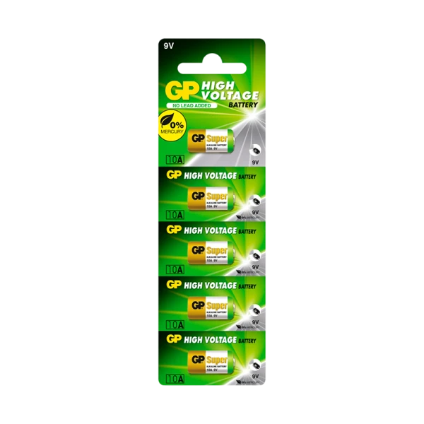 Батарейка GP LR10/A10/MN10 BL5 Alkaline 9V (5/100/1000)
