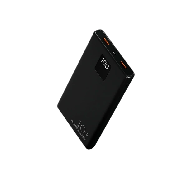 Внешний аккумулятор MORE CHOICE PB32S-10 Smart 10000mAh 3.0A 3USB/Type-C QC3.0 черный