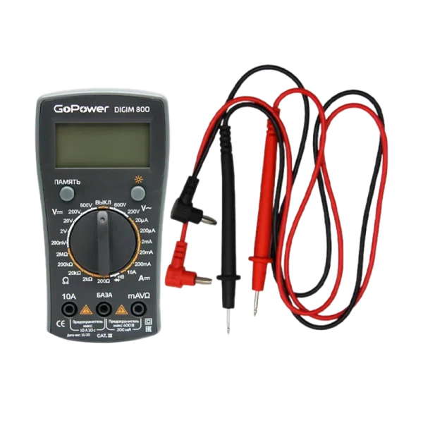 Мультиметр GoPower DigiM 800 (1/80)