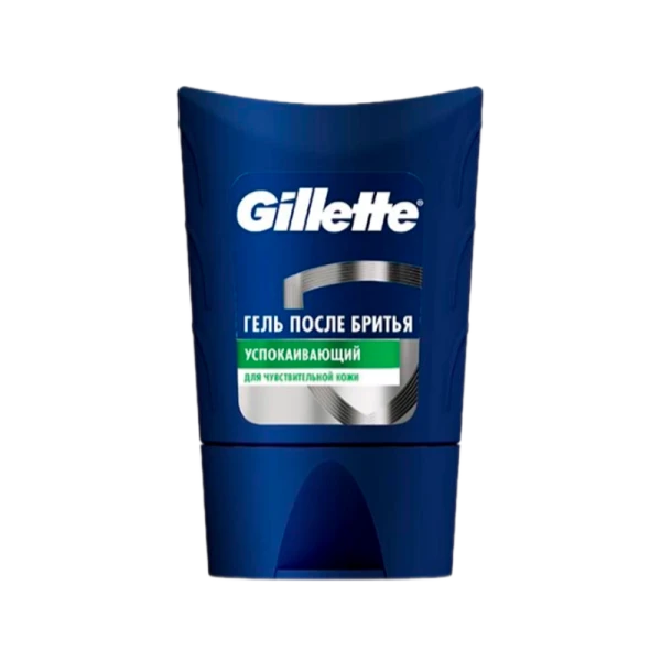 Гель для бритья Gillette Sensitive Skin успокаивающий 75мл (1/6)
