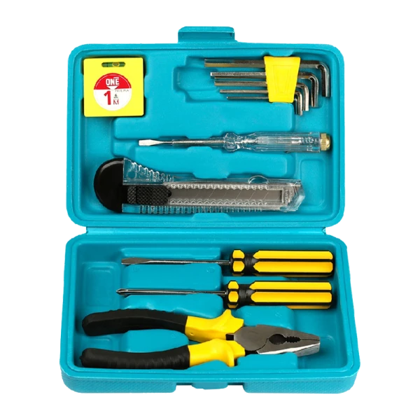Набор инструментов Smartbuy One Tools 11 предметов, отверт.,тестер, плоског.,рулетка,ключи шестигр.
