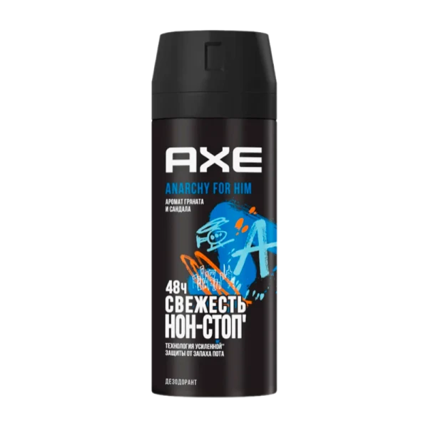 Дезодорант мужской AXE Anarchy спрей 150мл (1/6)