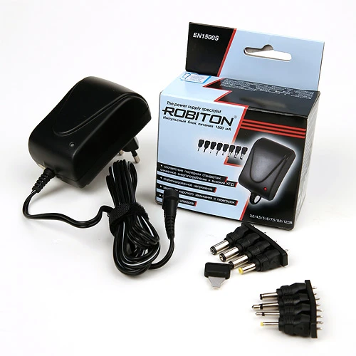Блок питания ROBITON EN1500S 1500мА импульсный BL1 (1/20/40)