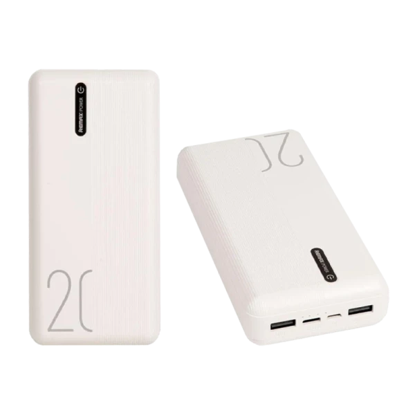 Внешний аккумулятор Remax RPP-296 Langdong 20000mAh 2.1A белый (1/40)