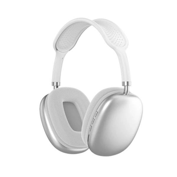 Наушники полноразмерные Без бренда P9 bluetooth 5.0 с микр. microSD белый