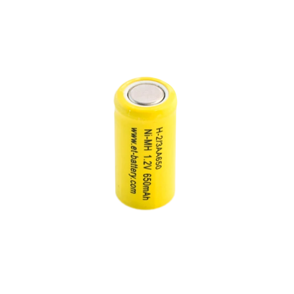 Аккумулятор ET H-2/3AA650 14.5*28.0, 1.2В, 650мАч, Ni-MH (1/20/1000)