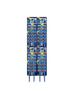 Бритва Gillette Blue II Plus 2 лезвия пластиковая ручка на карте ENG 48шт. (48/576)