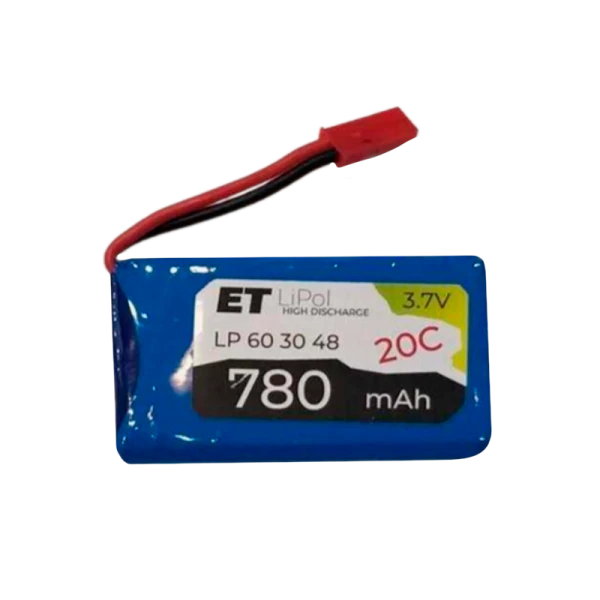 Аккумулятор ET LP902540-20C Li-Pol, 3.7В, 800мАч (1/20)