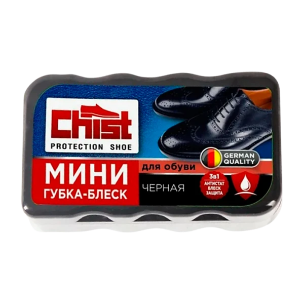 Мини-губка CHIST для гладкой кожи черная