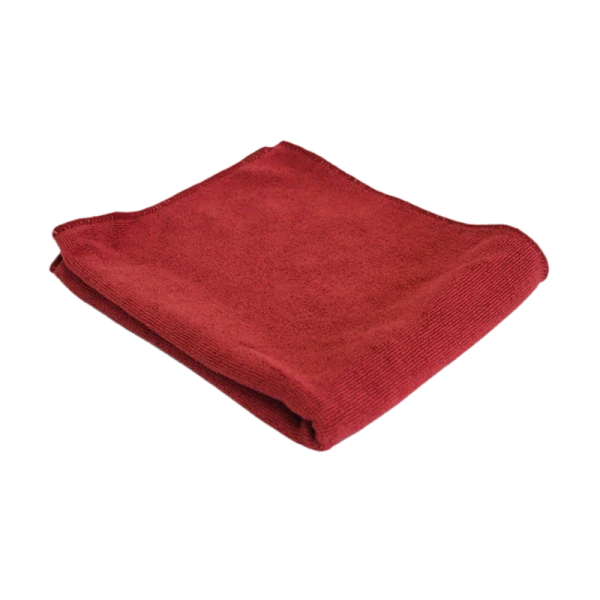 Тряпка для пола Рыжий кот M-02F 40х50см микрофибра бордовый (1/40/200)