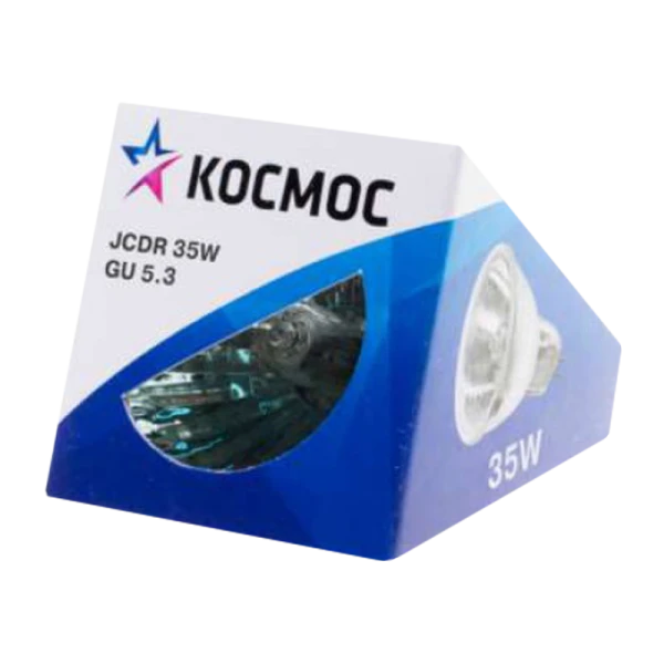 Лампа галогенная Космос JCDR GU5.3 35W 220V софит