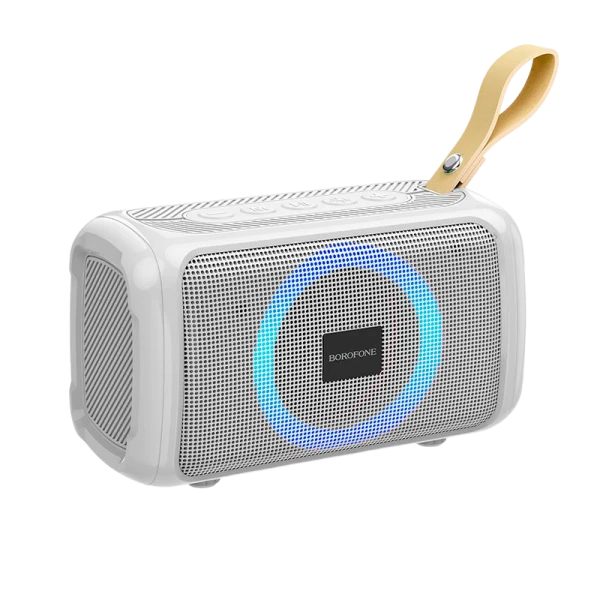 Портативная колонка Borofone BR17 bluetooth 5.1 FM/TF/USB/AUX серый (1/50)