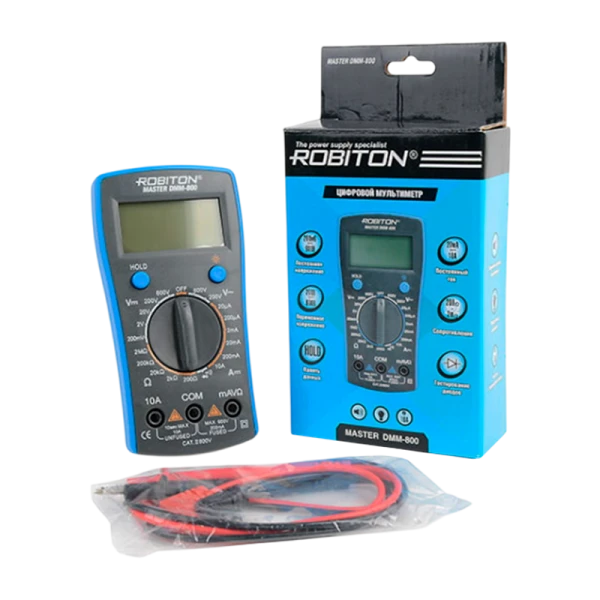 Мультиметр ROBITON MASTER DMM-800 BL1 (1/80)
