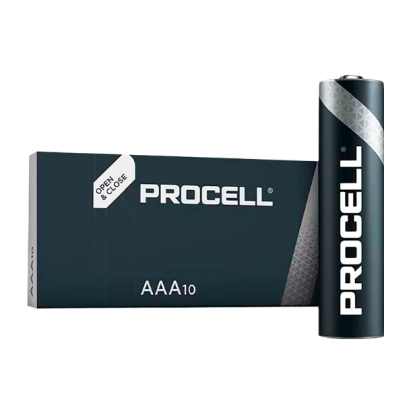 Батарейка Duracell Procell LR03 AAA BOX10 Alkaline 1.5V (10/100/76800)