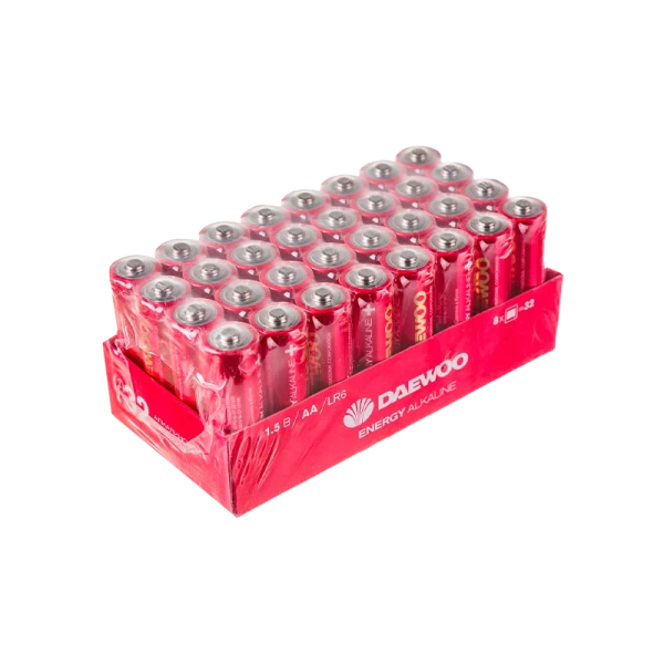 Батарейка Daewoo ENERGY LR6 AA BOX32 Alkaline 1.5V (32/768)
