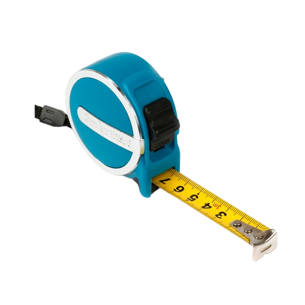 Рулетка измерительная Smartbuy Tools 3м*16мм пластик фиксатор ударопрочный корпус голубой (1/96)