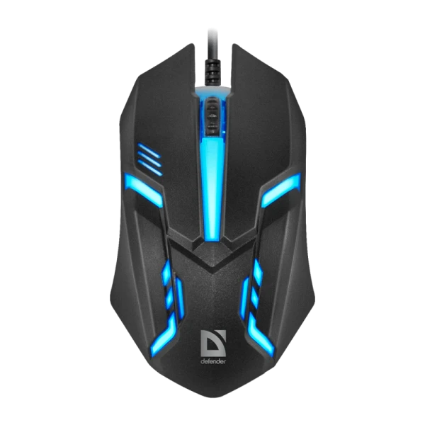 Мышь проводная Defender MB-560L Cyber классическая USB черный (1/40)
