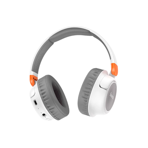Наушники полноразмерные HOCO W43 bluetooth 5.2 с микр. белый (1/32)