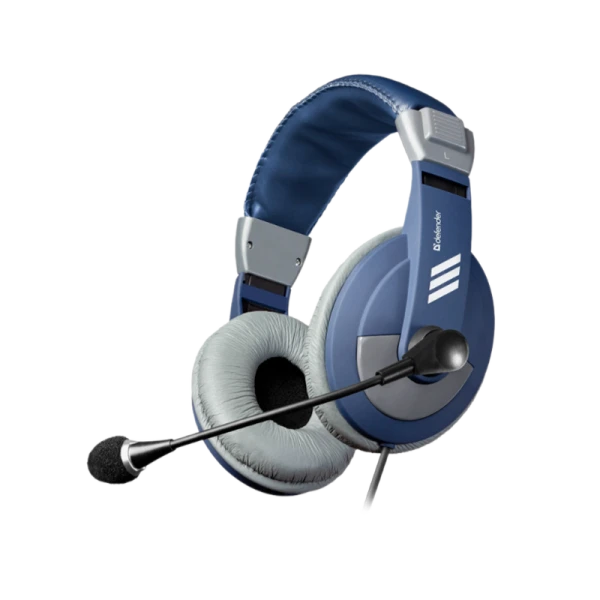 Наушники полноразмерные Defender 750 Gryphon с микр. синий (1/20)